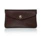 Kitty Leather Purse | Chocolate