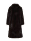 Agnes Faux Fur Coat | Chocolate