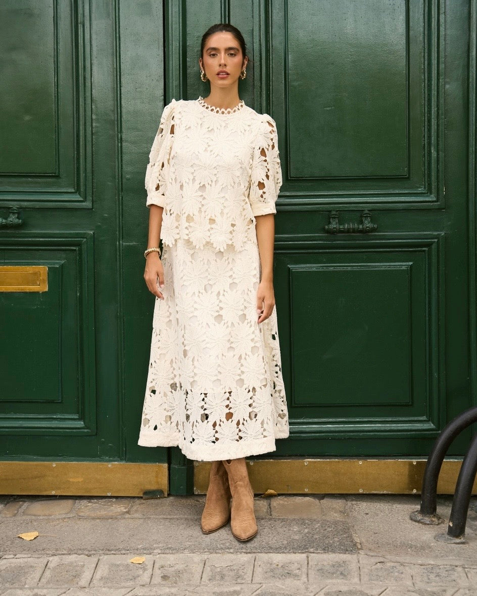Daisy Skirt | Cream