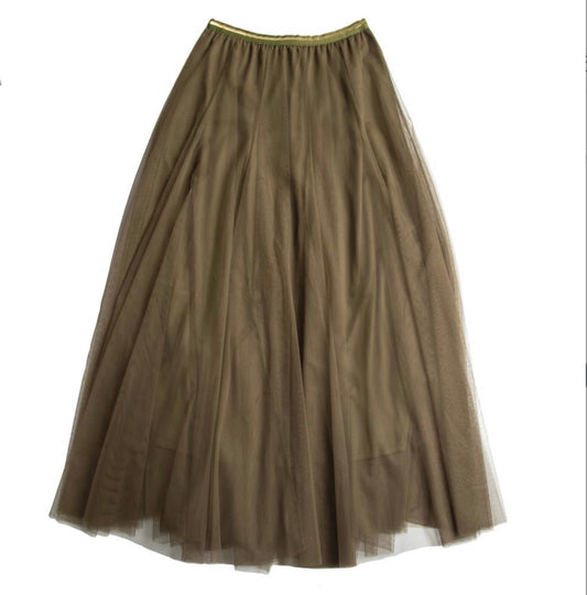 Bradshaw Tulle Skirt | Olive