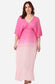 Ombré Maxi Kaftan Dress | Pink