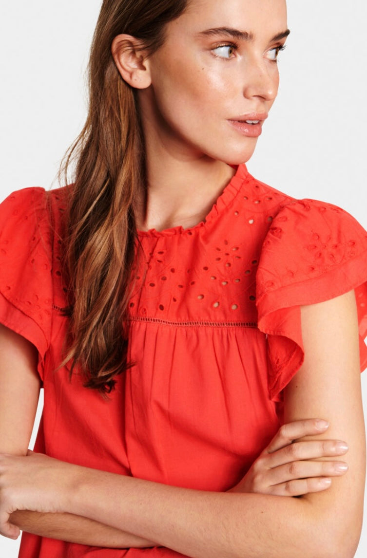 Tilly Blouse | Hibiscus