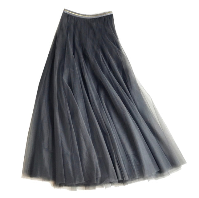 Bradshaw Tulle Skirt | Charcoal