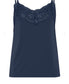 Lace Trimmed Camisole | Navy